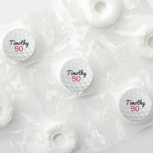 Golf Ball Birthday Party - 50th or Other Year Life Saver® Mints
