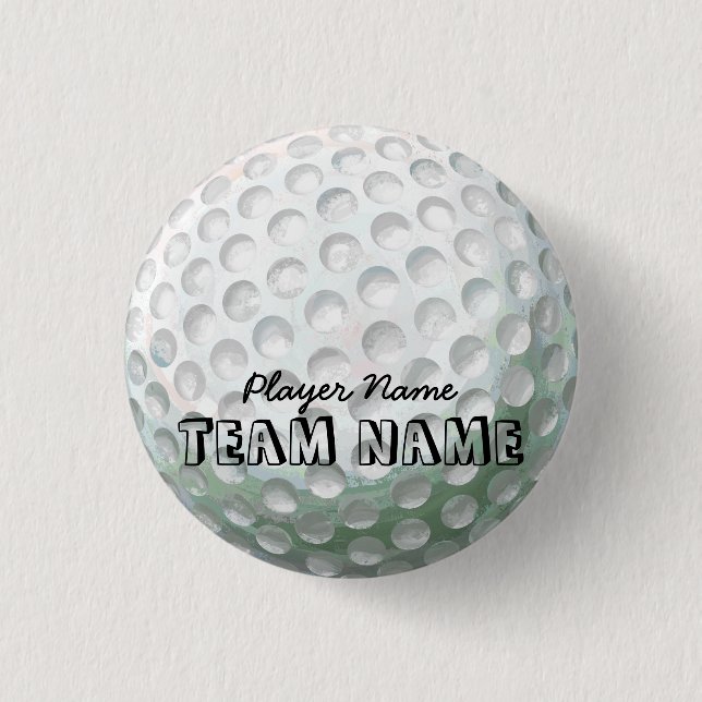 Golf Ball Button (Front)