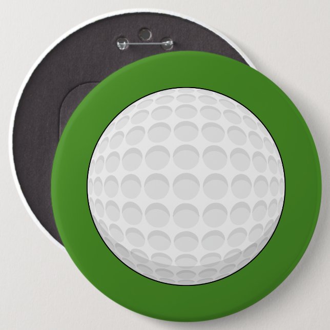 Golf Ball Button (Front & Back)