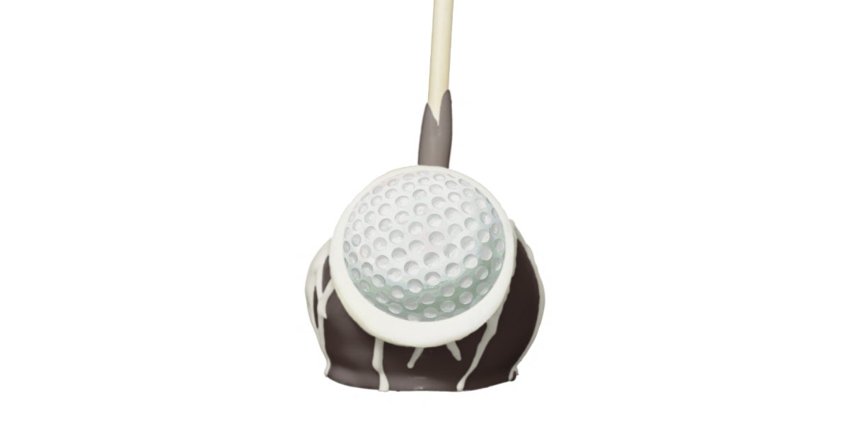 Golf Ball Cake Pops for Pops