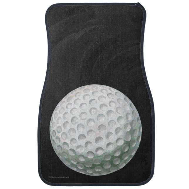 Golf Ball Car Mat (Front)