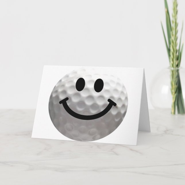 Golf ball card (Front)