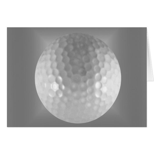 Golf Ball Cards (Front Horizontal)