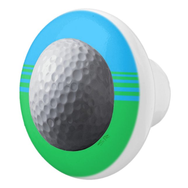 Golf Ball ceramic knob (Right)