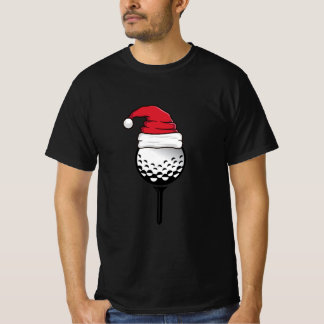 Golf ball christmas hat T-Shirt