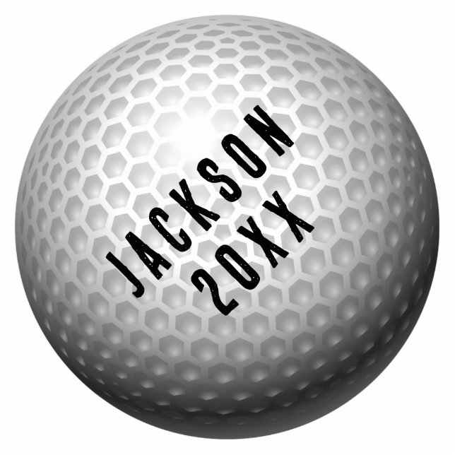 Golf Ball Christmas Ornament (Front)