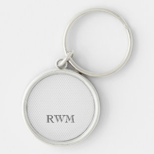 Golf Ball Classic INITIALS Sports Golfer Keychain