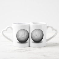 Golf Ball Coffee Mug Set