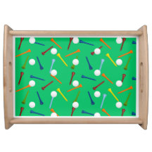 Golf Ball & Colorful Tee's | Golf party