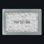 Golf Ball custom belt buckle<br><div class="desc">Change the text field to what you want. You can also change the font and its size and color by using the "Customize it" function. See my store for more items with this design.</div>