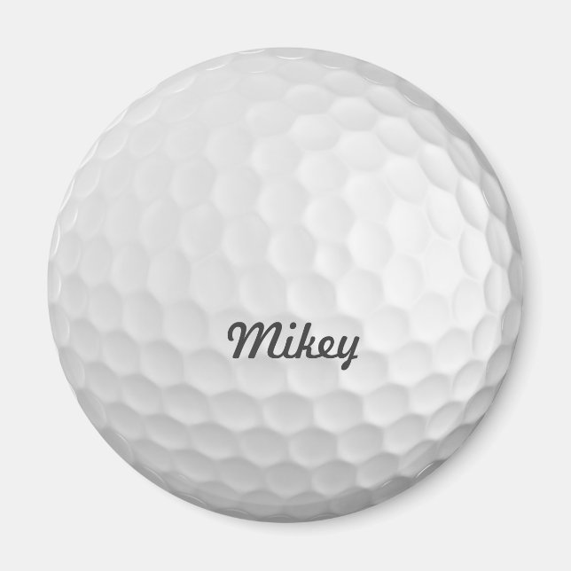 Golf Ball Customizable Magnet (Front)