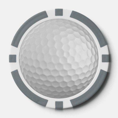 Golf Ball customizable poker chips