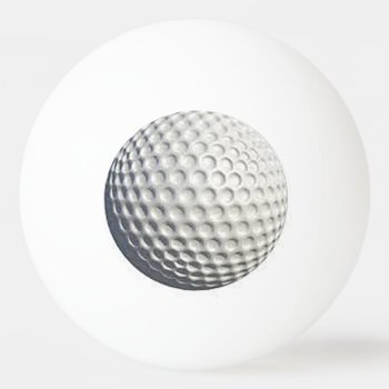 "golf Ball" Design Gifts And Products Ping-pong Ball by yackerscreations at Zazzle