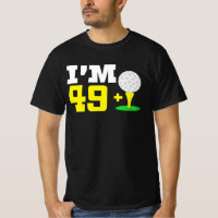 Golf Ball Design-I'm 49 1-50th Birthday T-Shirt