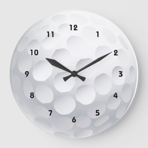 Golf Ball Design Wall Clock