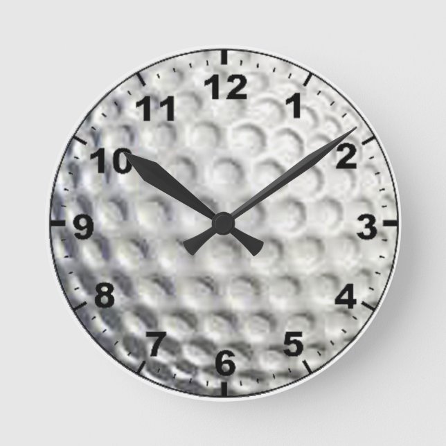 "Golf Ball" design wall clocks (Front)