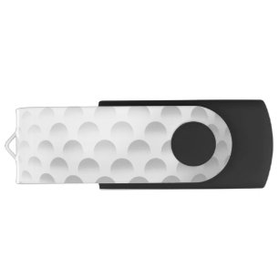 Golf Ball Dimple Design Flash Drive