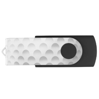 Golf Ball Dimple Design Flash Drive