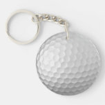 Golf Ball Dimples Keychain at Zazzle