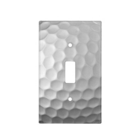 Golf Ball Dimples Light Switch Cover