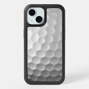 Golf Ball Dimples Iphone 15 Case by FlowstoneGraphics at Zazzle