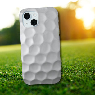 Golf Ball Dimples Pattern Texture iPhone 15 Case