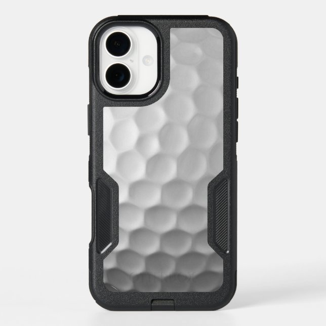 Golf Ball Dimples Pattern Texture Otterbox iPhone Case (Back)