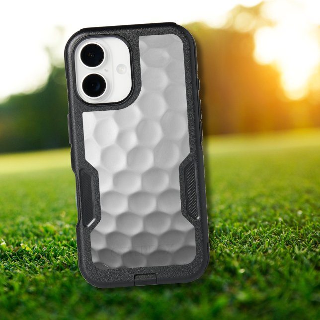 Golf Ball Dimples Pattern Texture Otterbox iPhone Case (Creator Uploaded)