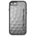 Golf Ball Dimples pattern with Personalized Text