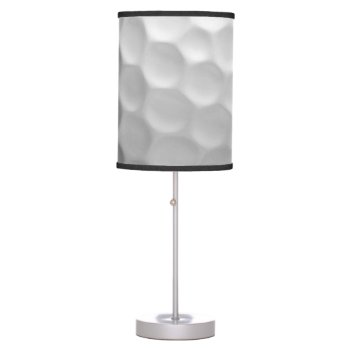 Golf Ball Dimples Table Lamp by FlowstoneGraphics at Zazzle