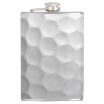 Golf Ball Dimples Texture Pattern Flask Golf Ball Dimples Texture Pattern Flask