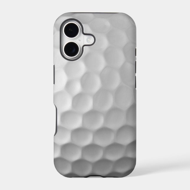 Golf Ball Dimples Texture Pattern Iphone Case (Back)