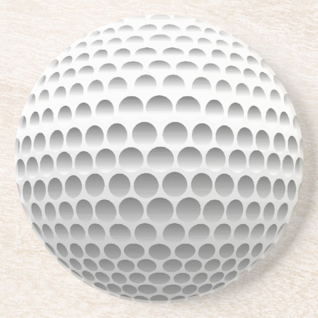 Golf Ball! Drink Coaster (Front)