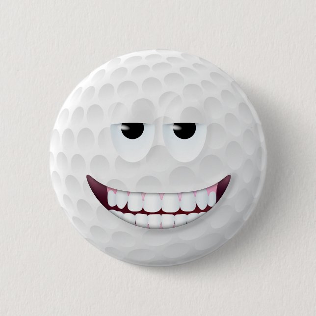Golf Ball Face 2 Button (Front)