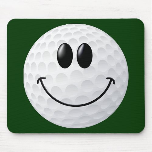 Golf Ball Face Mouse Pad