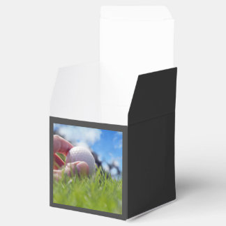 Golf ball favor boxes