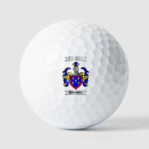 Golf Ball Fernandez Surname And Shield