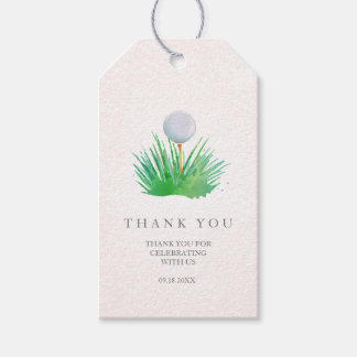 Golf Ball Gift Tags