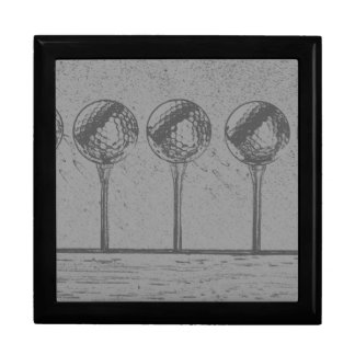 Golf Ball Image Gift Box