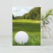 Golf Ball In Grass (Standing Front)