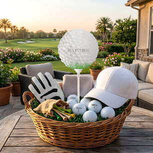 Golf Ball in Grass Personalized Balloon