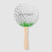Golf ball in Grass Personalized