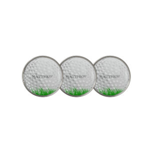 Golf ball in Grass Personalized Marker
