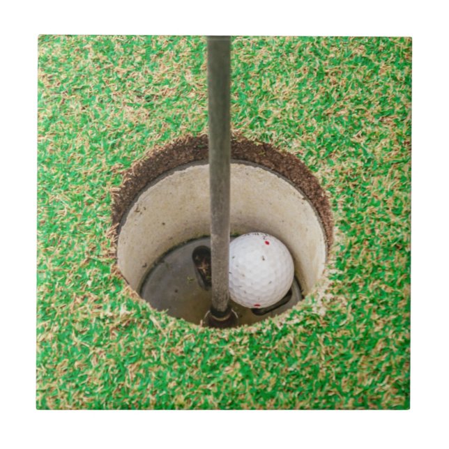 Golf Ball in Hole Tile (Front)