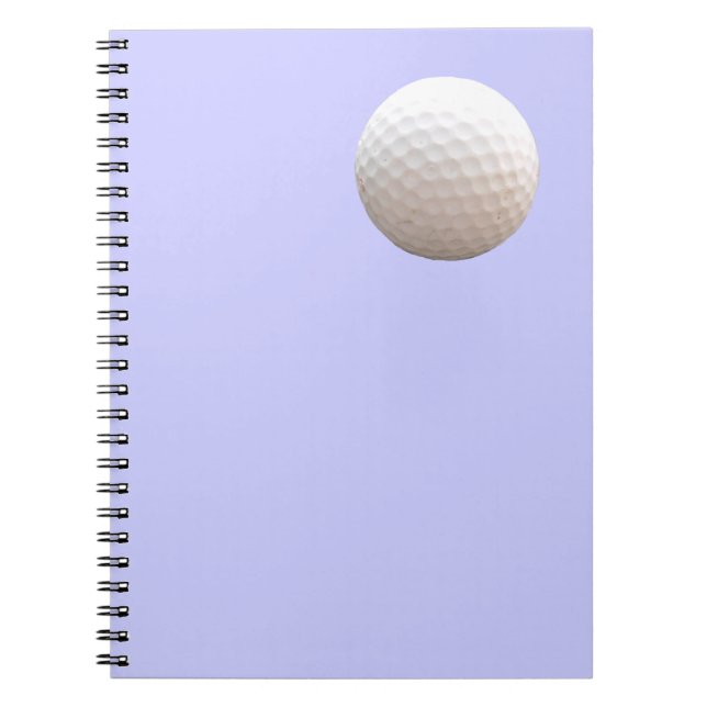 Golf Ball in the Sky Notebook (Front)