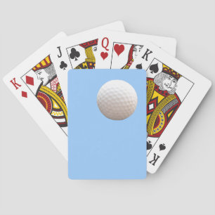 Golf Ball in the Sky Playing Cards