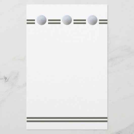 Golf Ball in Triplicate (Front)