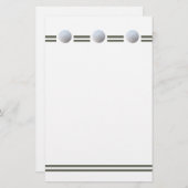 Golf Ball in Triplicate (Front/Back)