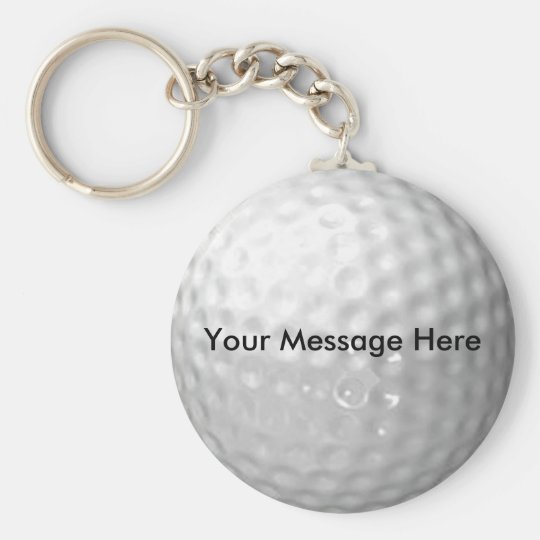 Golf Ball Key Chain