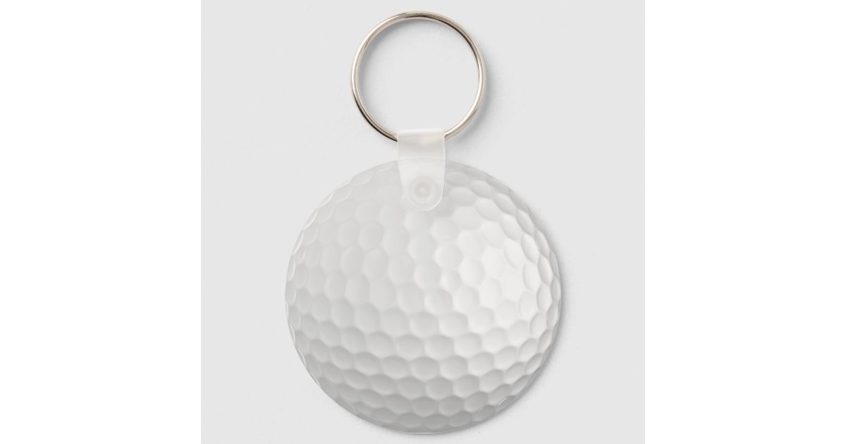 Golf Ball Key Chain Zazzle